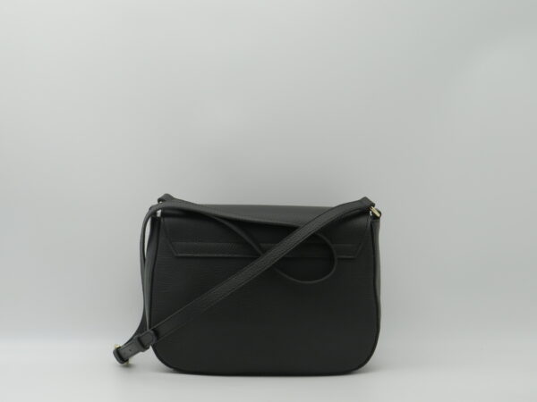 ALVIERO MARTINI BORSA TRACOLLA PATTA PELLE NERO - immagine 3