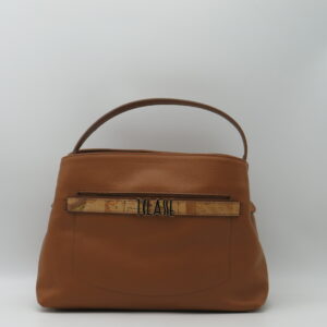 ALVIERO MARTINI BORSA MEDIA PELLE MARRONE TABACCO