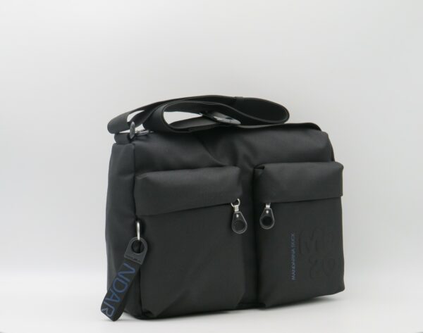 MANDARINA DUCK TRACOLLA MEDIA DOPPIA TASCA MD20 NERO - immagine 2