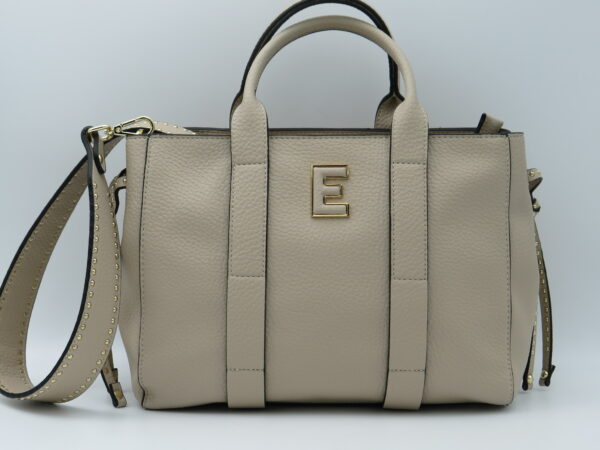 ERMANNO FIRENZE BORSA MEDIA A MANO/TRACOLLA TAUPE