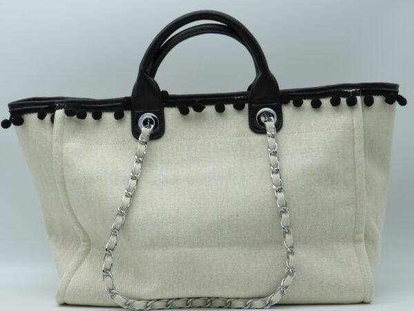 PASH BAG BORSA A MANO/SOTTOBRACCIO ECRU'+NERO - immagine 3
