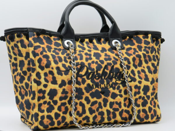 PASH BAG BORSA SOTTOBRACCIO E A MANO LEOPARDATA - immagine 2