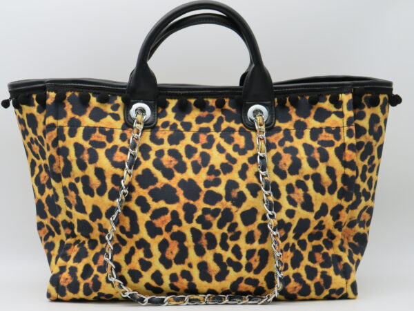 PASH BAG BORSA SOTTOBRACCIO E A MANO LEOPARDATA - immagine 3