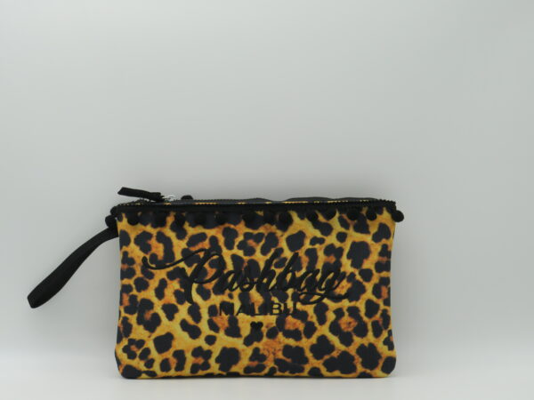 PASH BAG POCHETTE/POLSIERA LEOPARDATA