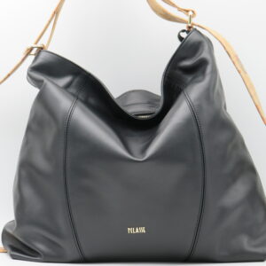 ALVIERO MARTINI 1'CLASSE BORSA/ZAINO IN PELLE NERO+GEO