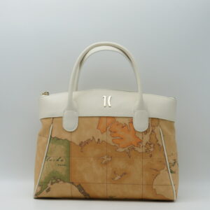 ALVIERO MARTINI 1'CLASSE BORSA A MANO/TRACOLLA GEO CLASSIC+AVORIO