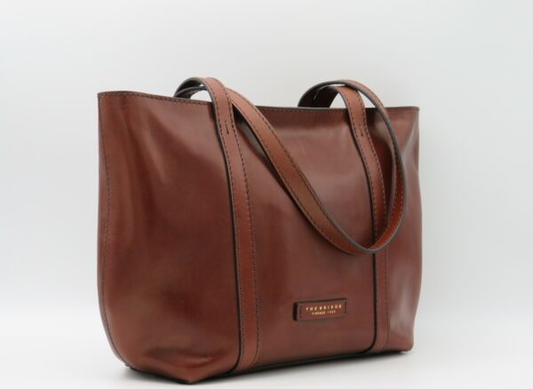 THE BRIDGE SHOPPING GRANDE IN PELLE CUOIO - immagine 2