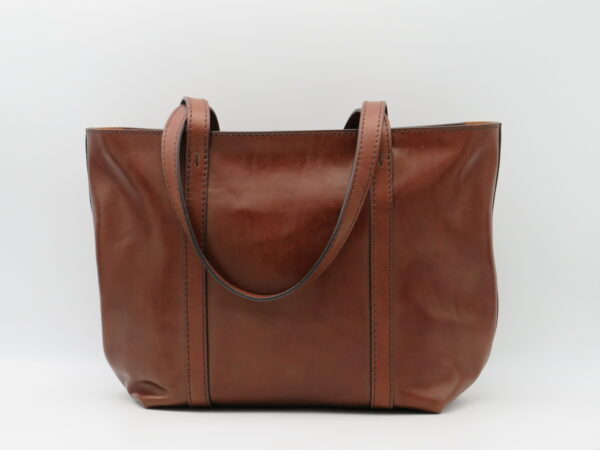 THE BRIDGE SHOPPING GRANDE IN PELLE CUOIO - immagine 3