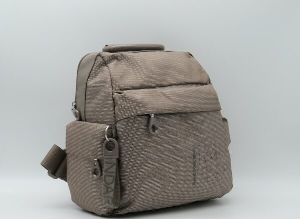 MANDARINA DUCK ZAINO MEDIO CON TASCHE MD20 TAUPE - immagine 2