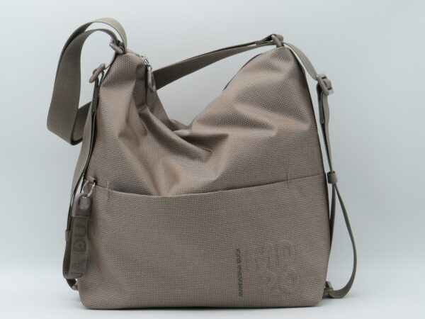 MANDARINA DUCK BORSA/ZAINO MEDIO MD20  TAUPE