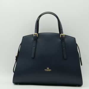 CUOIERIA FIORENTINA BUGATTI IN PELLE BLU NAVY