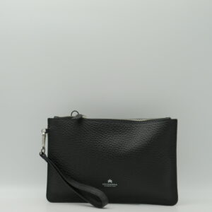 CUOIERIA FIORENTINA POCHETTE/POLSIERA IN PELLE  NERA