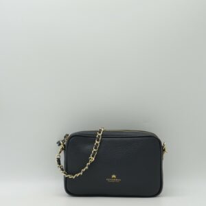 CUOIERIA FIORENTINA SOTTOBRACCIO/TRACOLLA MINI IN PELLE BLU NAVY