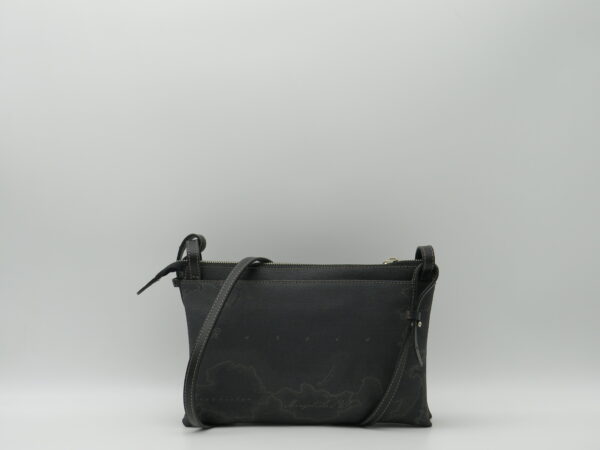 ALVIERO MARTINI 1'CLASSE TRACOLLA PICCOLA GEO BLACK - immagine 3