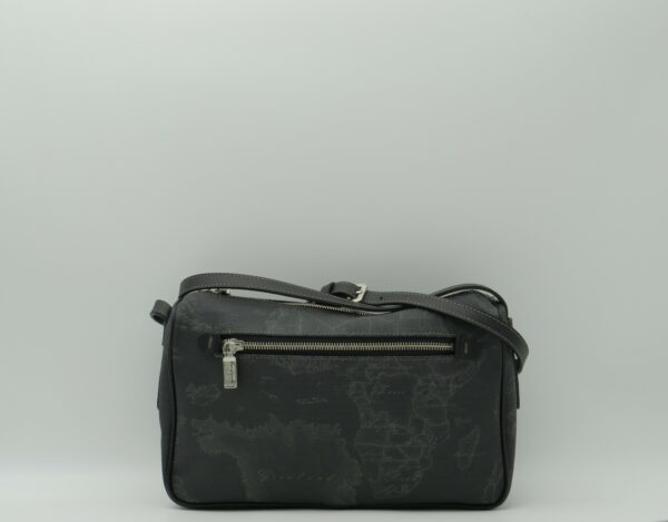 ALVIERO MARTINI 1'CLASSE TRACOLLA MEDIA+ZIP GEO BLACK