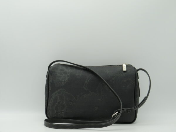 ALVIERO MARTINI 1'CLASSE TRACOLLA MEDIA+ZIP GEO BLACK - immagine 3