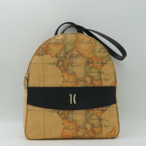 ALVIERO MARTINI 1'CLASSE ZAINO DOPPIA ZIP GEO CLASSIC+NERO