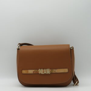 ALVIERO MARTINI 1'CLASSE TRACOLLA MEDIA IN PELLE TABACCO+GEO