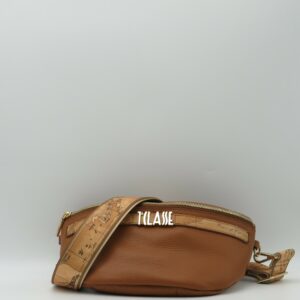 ALVIERO MARTINI 1'CLASSE MARSUPIO MEDIO IN PELLE TABACCO+GEO