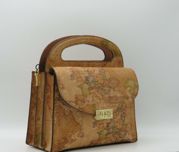 ALVIERO MARTINI 1 CLASSE BORSA A MANO IN PELLE GEO - immagine 2