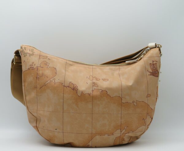 ALVIERO MARTINI 1'CLASSE TRACOLLA GRANDE GEO GOMMATO+AVORIO - immagine 3