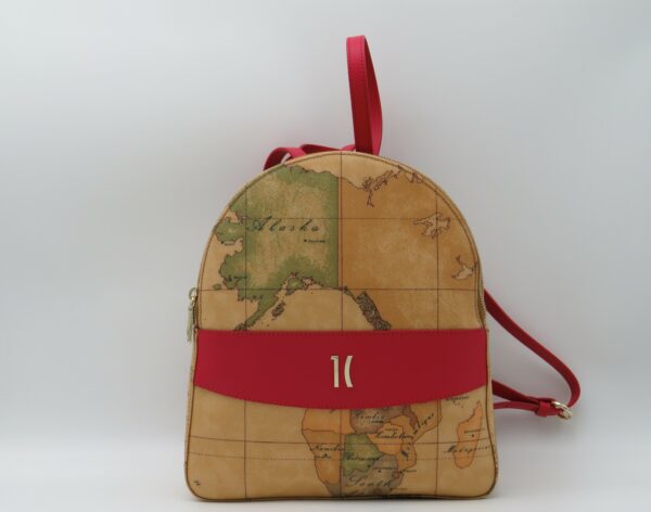 ALVIERO MARTINI 1'CLASSE ZAINO MEDIO GEO+ROSSO