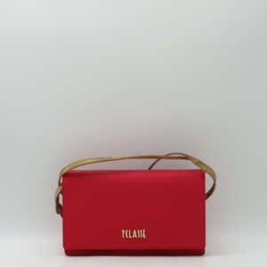 ALVIERO MARTINI 1'CLASSE POCHETTE/TRACOLLA ROSSO+GEO