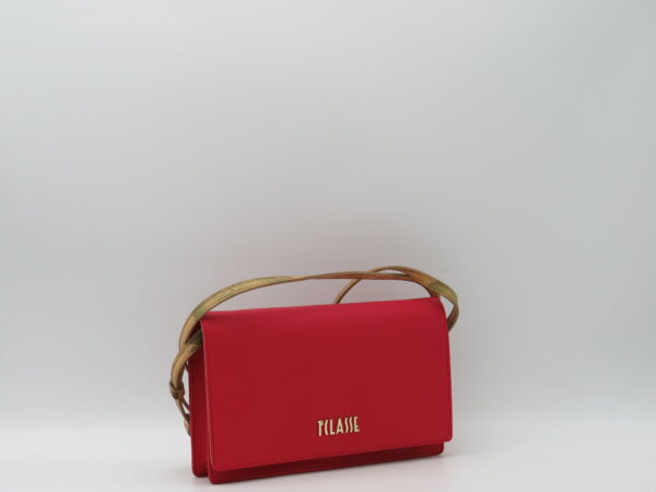 ALVIERO MARTINI 1'CLASSE POCHETTE/TRACOLLA ROSSO+GEO - immagine 2