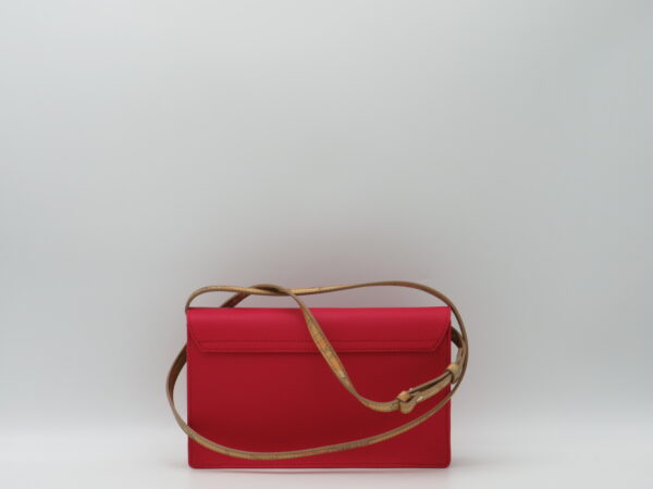 ALVIERO MARTINI 1'CLASSE POCHETTE/TRACOLLA ROSSO+GEO - immagine 3