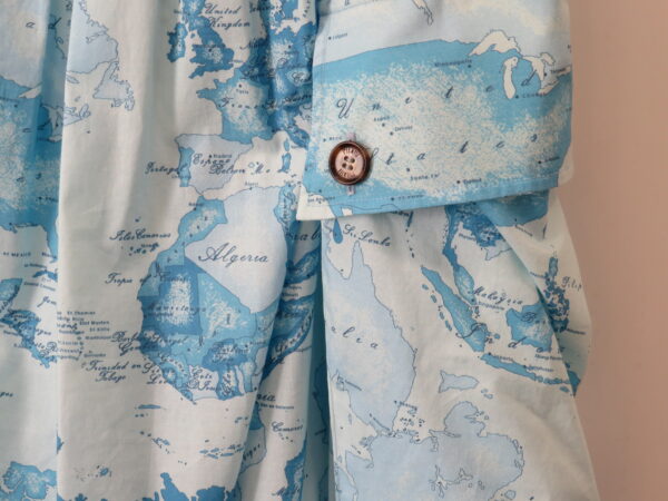 ALVIERO MARTINI 1 CLASSE GONNA LUNGA CON TASCONI GEO TURCHESE - immagine 3