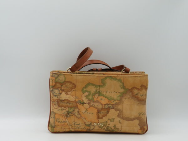 ALVIERO MARTINI 1'CLASSE TRACOLLA PICCOLA DOPPIA ZIP GEO