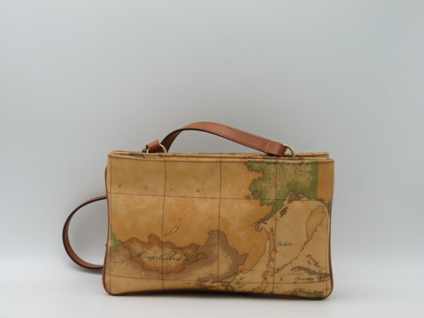 ALVIERO MARTINI 1'CLASSE TRACOLLA PICCOLA DOPPIA ZIP GEO - immagine 3