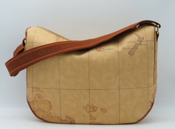ALVIERO MARTINI 1'CLASSE TRACOLLA STONDATA GRANDE+ZIP GEO - immagine 3