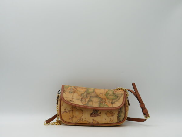 ALVIERO MARTINI 1'CLASSE TRACOLLA MINI CON PATTA GEO