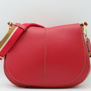 GIANNI CHIARINI HELENA GRANDE IN PELLE ROSSO