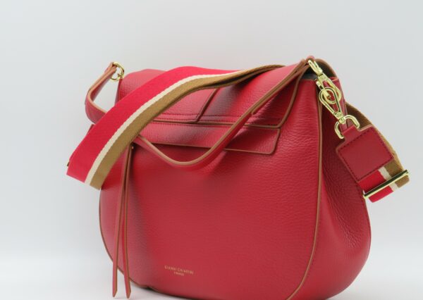 GIANNI CHIARINI HELENA GRANDE IN PELLE ROSSO - immagine 3