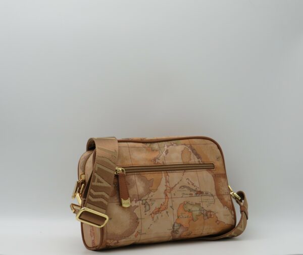 ALVIERO MARTINI 1 CLASSE TRACOLLA REPORTER+ZIP GEO GOMMATO - immagine 2