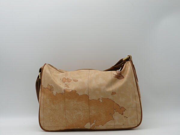 ALVIERO MARTINI TRACOLLA GRANDE + 2 TASCHE GEO GOMMATO - immagine 3