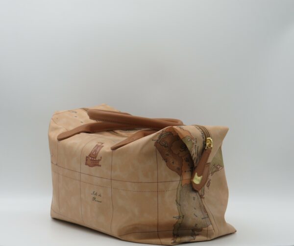 ALVIERO MARTINI 1'CLASSE BAULETTO A MANO E TRACOLLA GEO GOMMATO - immagine 3