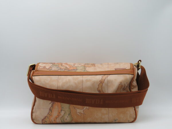 ALVIERO MARTINI TRACOLLA GRANDE PATTA + 2 TASCHE GEO GOMMATO - immagine 4