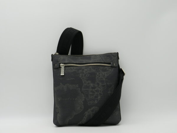 ALVIERO MARTINI 1'CLASSE TRACOLLA UOMO PICCOLA GEO BLACK