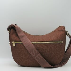 BORBONESE LUNA PICCOLA JET MARRONE