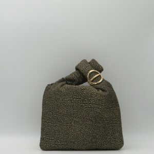 BORBONESE BORSA PICCOLA DA POLSO JET MARRONE OP