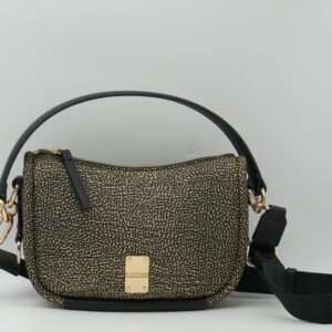 BORBONESE SOTTOBRACCIO/TRACOLLA PICCOLO JET MARRONE OP