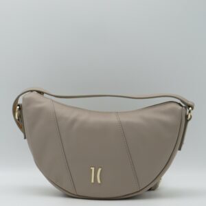 ALVIERO MARTINI 1'CLASSE MEZZALUNA MINI PELLE LISCIA SABBIA