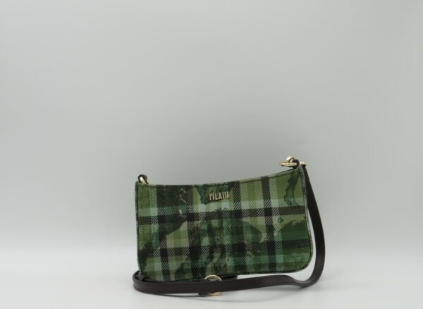 ALVIERO MARTINI 1'CLASSE TRACOLLA MINI SCOZZESE VERDE