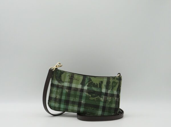 ALVIERO MARTINI 1'CLASSE TRACOLLA MINI SCOZZESE VERDE - immagine 3