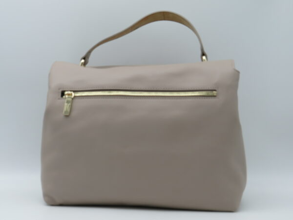 ALVIERO MARTINI 1'CLASSE BORSA A MANO+TRACOLLA IN PELLE SABBIA - immagine 3