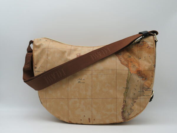 ALVIERO MARTINI 1'CLASSE LUNA GRANDE CON ZIP GEO GOMMATO+NERO - immagine 3