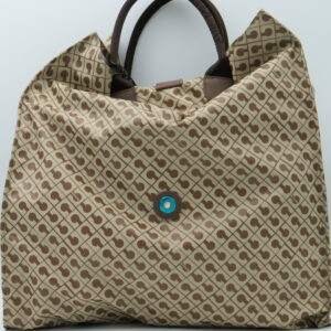 GHERARDINI BORSA A MANO RIPIEGABILE SOFTY NOCCIOLA
